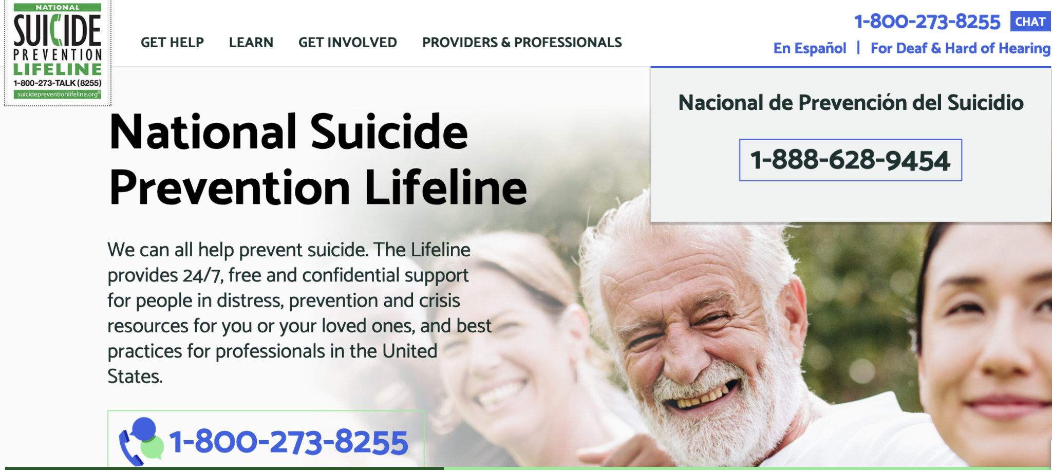 The National Suicide Prevention Lifeline Network And 988