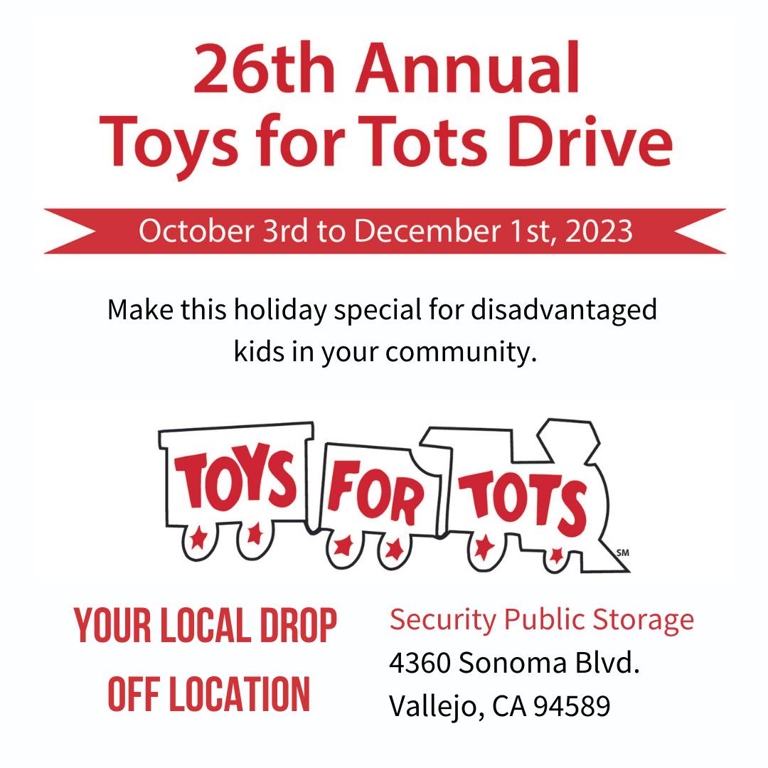 The 26th Annual Toys for Tots Drive is on now! Matrix, A Parent