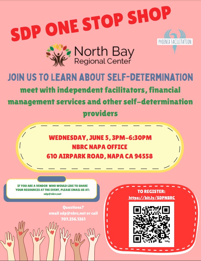 Self Determination Program (SDP) One Stop Shop flyer