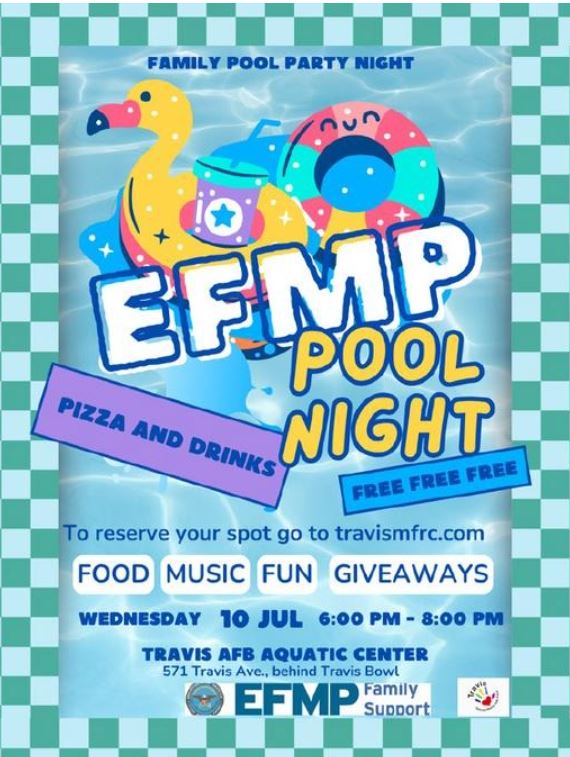 Exceptional Family Member Program (EFMP) Family Pool Party Night!