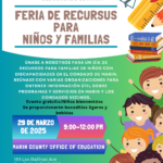 Feria De Recursus Para Niños Y Familias