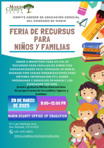 Feria De Recursus Para Niños Y Familias