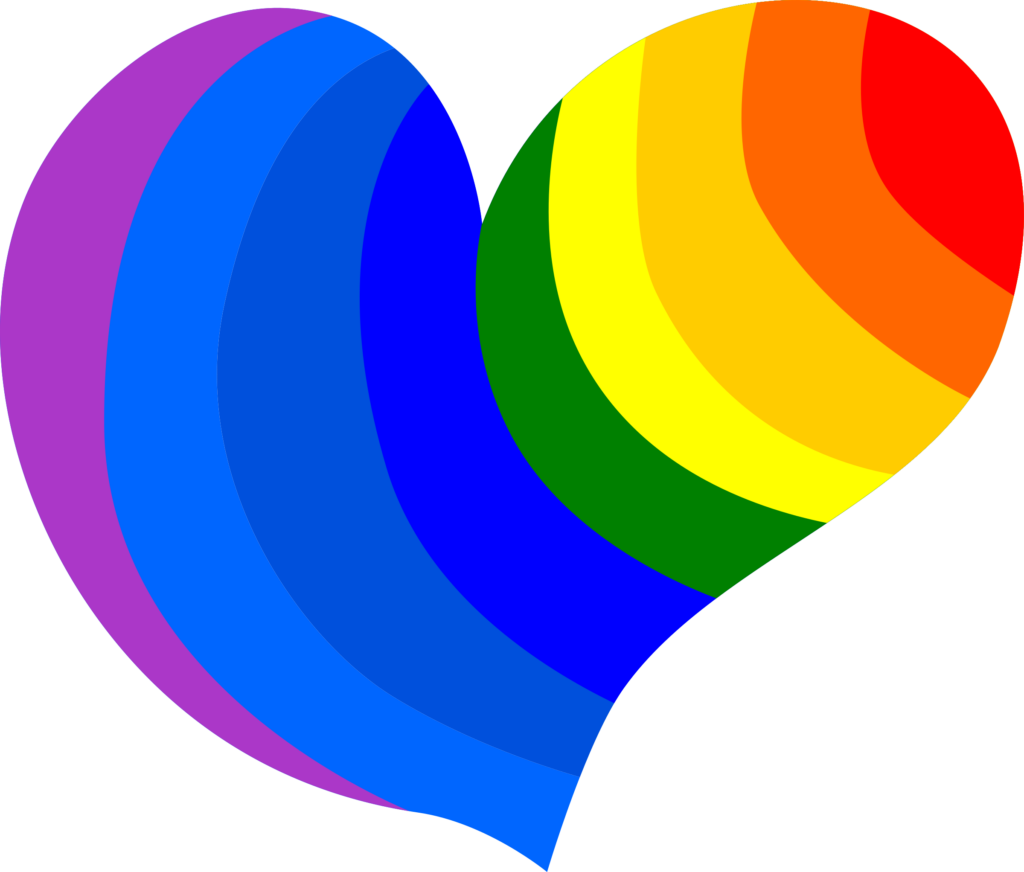 rainbow heart